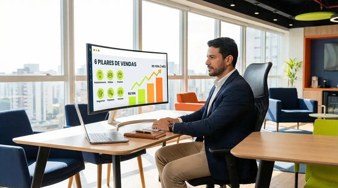 Os 6Ps das Vendas Escaláveis: O Guia Definitivo para Transformar Vendas Aleatórias em Vendas Previsíveis